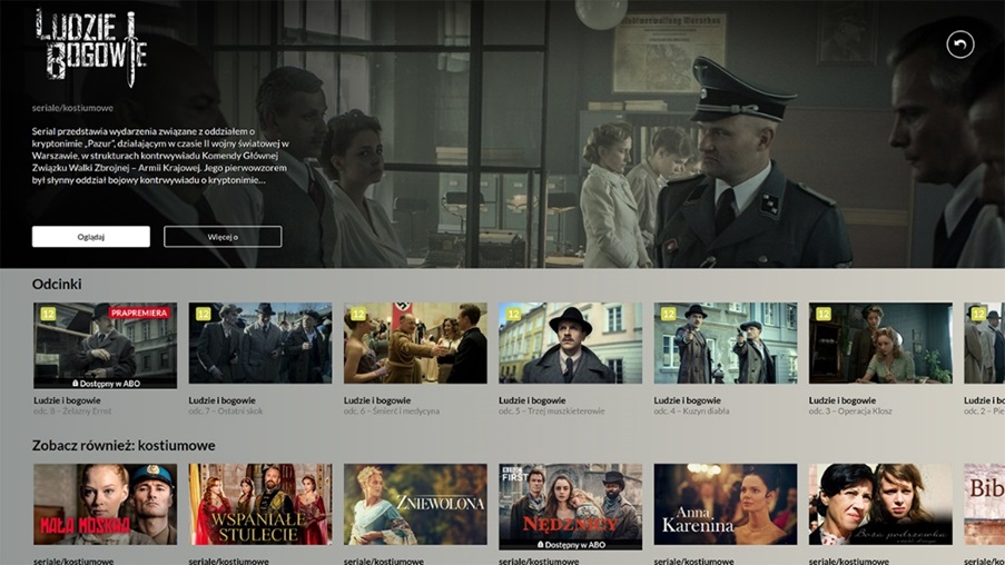 Platforma TVP VOD dostępna na inteligentnych telewizorach Philipsa